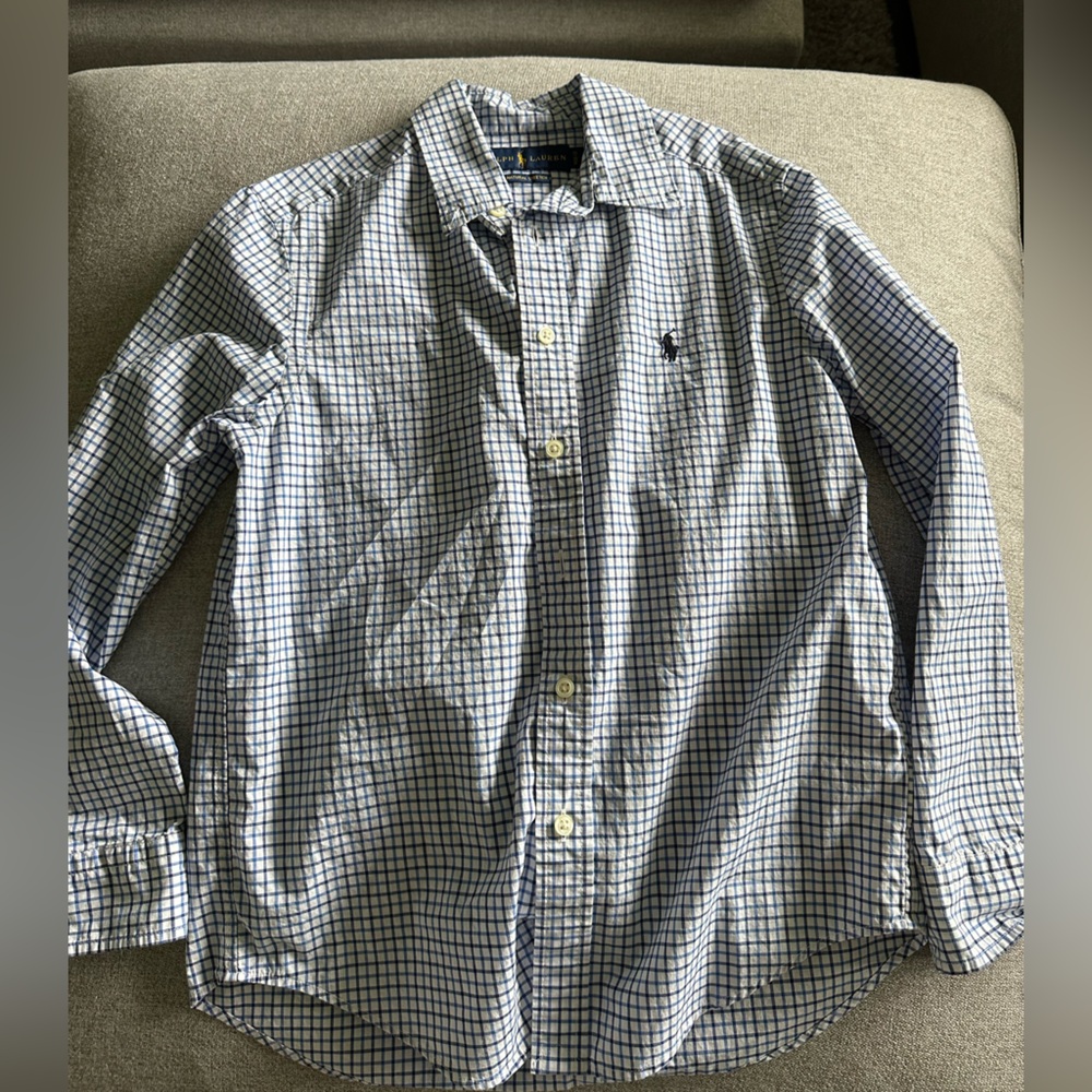 Ralph Lauren Button Down Oxford size 10-12